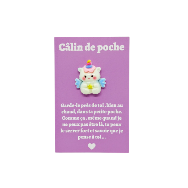 Câlin de Poche - Licorne