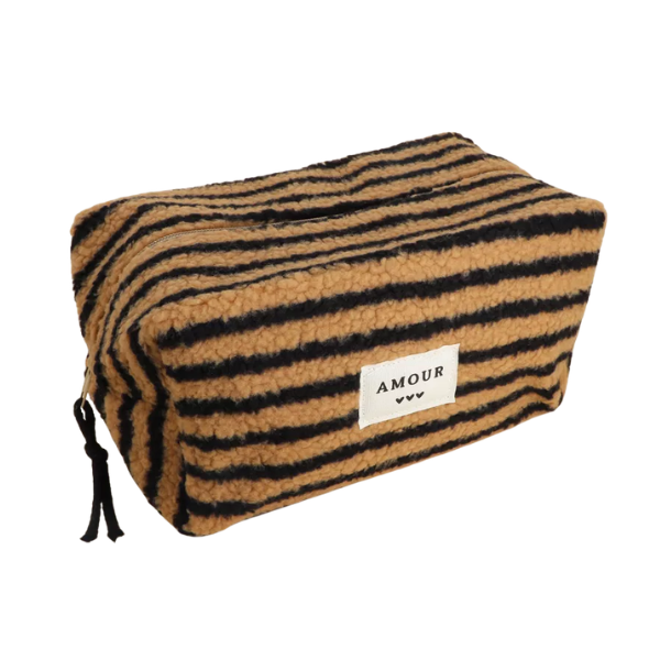 Bohm - Trousse de toilette - Moumoutte Caramel noir