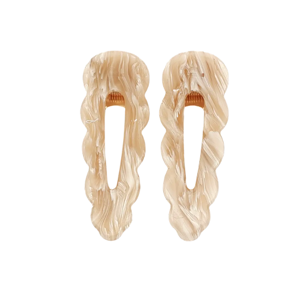 Peignee Paris - Barrettes Signature - Plume
