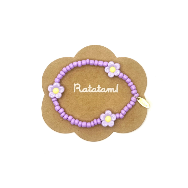 Ratatam - Bracelet enfant – Fleurs colorées