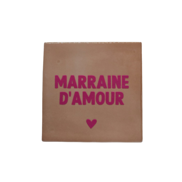 Studio Meuk - Carreau à accrocher - Marraine d'amour