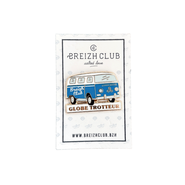 Breizh Club - Pin's Globe trotteur