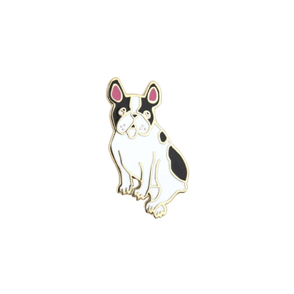 Coucou Suzette - Pin’s Bouldogue