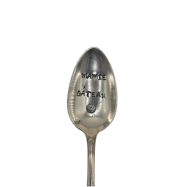 Cuillère gravée - Mamie Gâteau