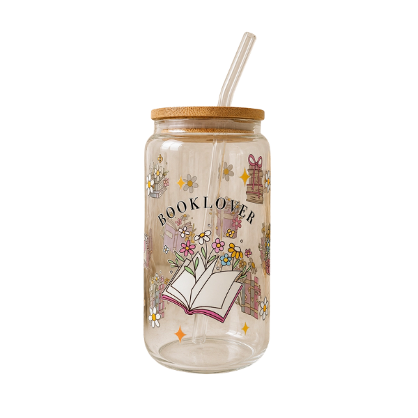 Gobelet en verre à motifs – 500 ml