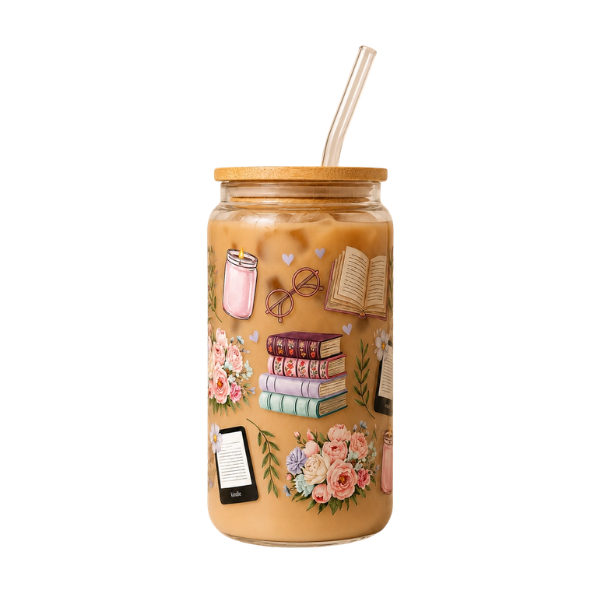 Gobelet en verre à motifs – 500 ml