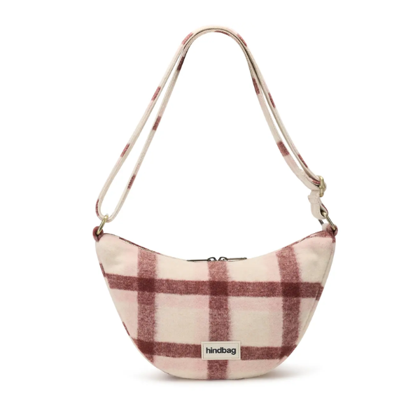 Hindbag - Sac Andréa tartan rose