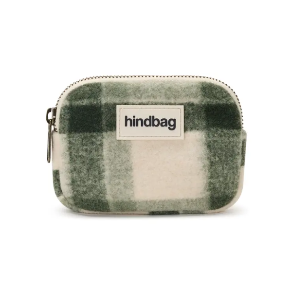 Hindbag - Porte-monnaie tartan vert