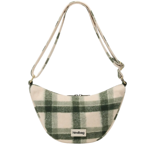Hindbag - Sac Andréa tartan vert