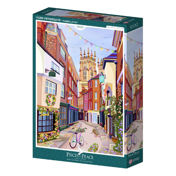 Puzzle Pieces&Peace 1000 Pièces - York Petergate