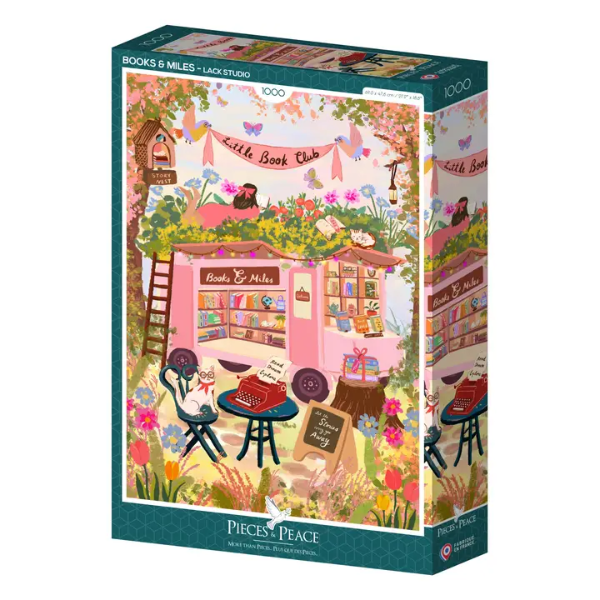 Puzzle Pieces&Peace 1000 Pièces - Livres Itinérants