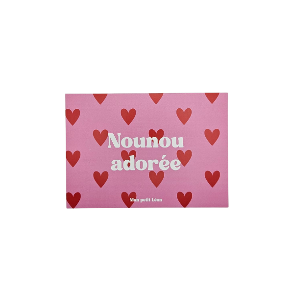 Mon petit Léon - Carte "Nounou adorée"