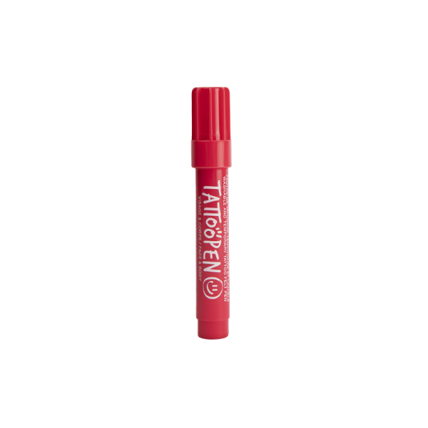 Nailmatic - Feutre de tatouage temporaire Tattoopen - Rouge