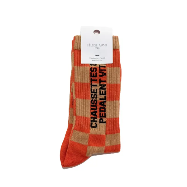 Felicie aussi - Chaussettes qui pédalent vite
