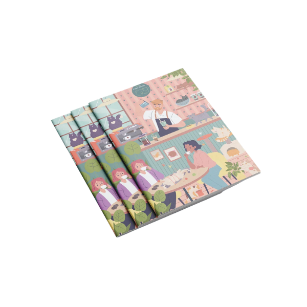 Carnet de notes A6 - Pause Ronron