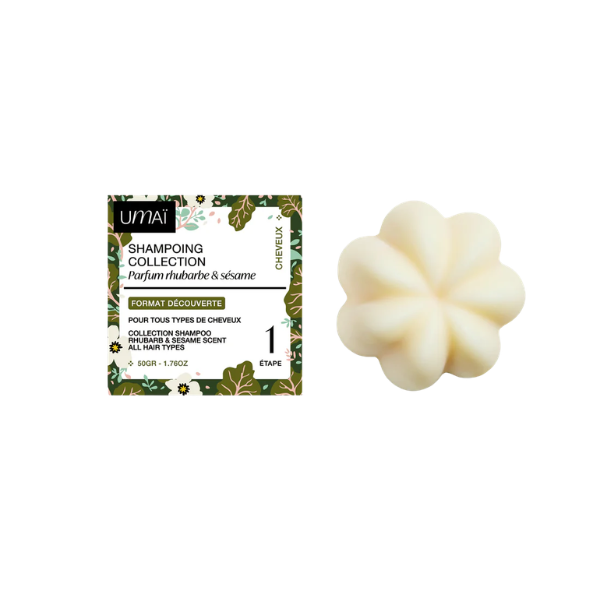 Umaï - Shampoing Solide Collection – Rhubarbe & Sésame