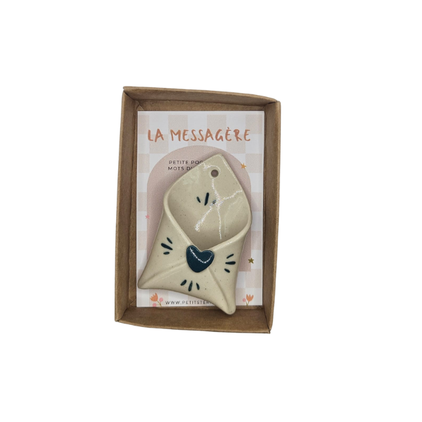 La Messagère – Mini pochette à mots doux