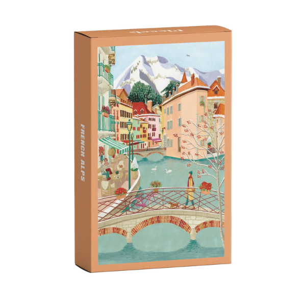 Piecely mini puzzle 99 Pièces - Alpes françaises