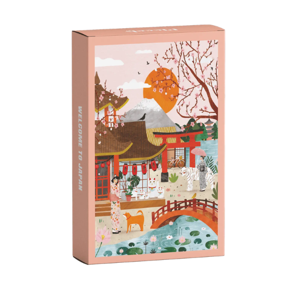 Piecely mini puzzle 99 Pièces - Bienvenue au Japon