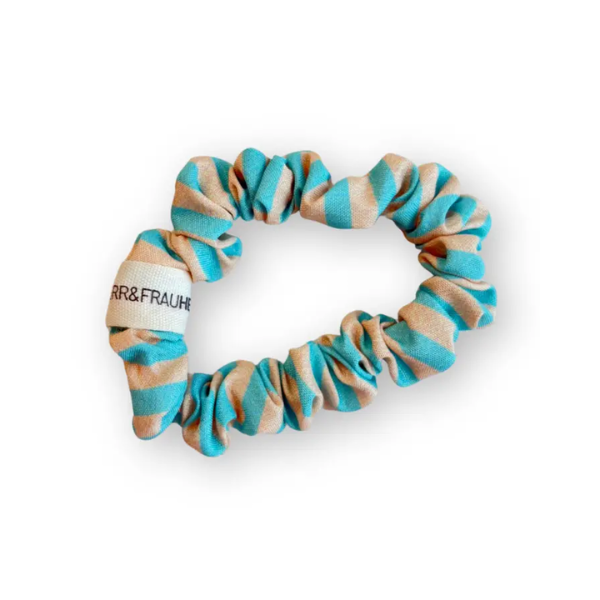 Élastique à cheveux - Sisi Beige - Turquoise