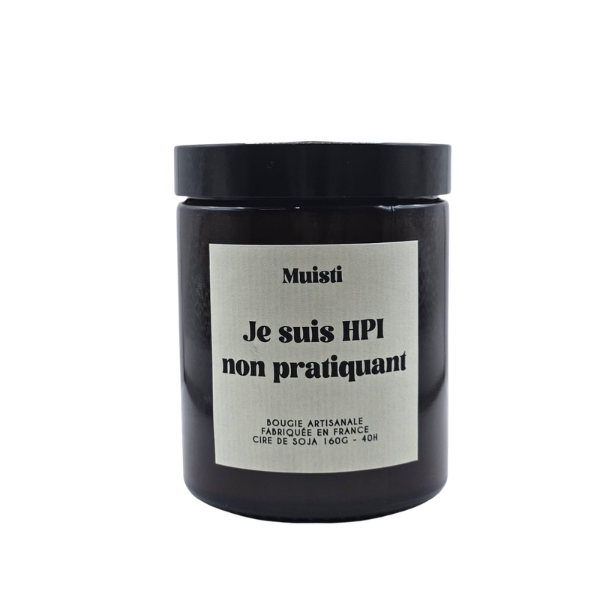 Muisti - Bougie parfumée - Je suis HPI non pratiquante