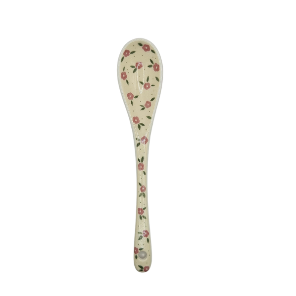 Cuillère en porcelaine - Fleurs