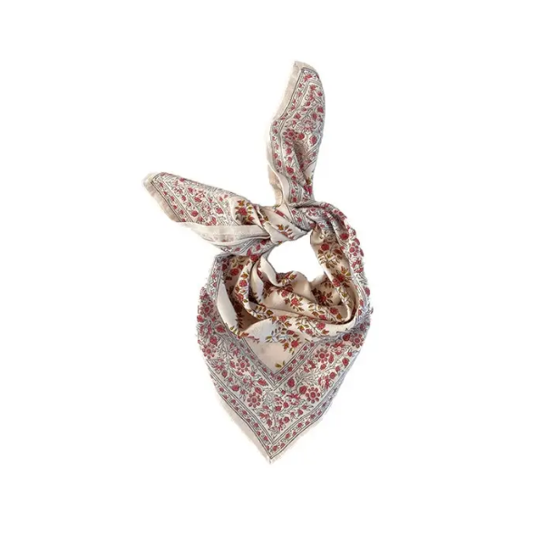 Bonheur du jour - Petit foulard - Primrose Rosée