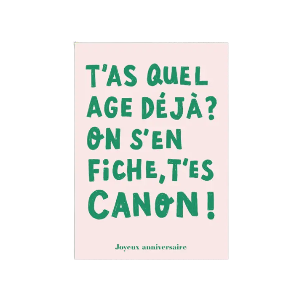MY 365 - Carte postale - Rio Soley - T'es canon