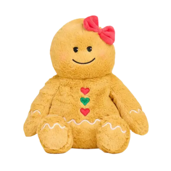 Bouillotte Peluche déhoussable - Pain d'épices
