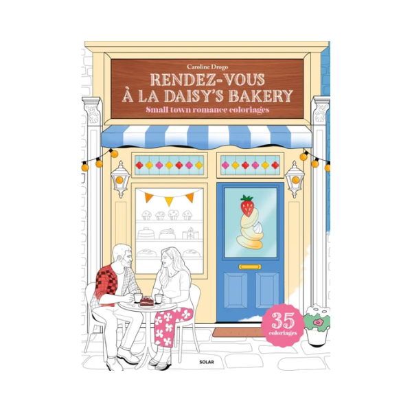 Rendez-vous à la Daisy's bakery - Small town romance coloriages