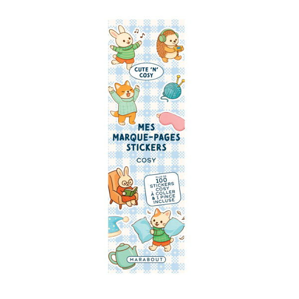 Marque-pages à personnaliser – Stickers Cosy