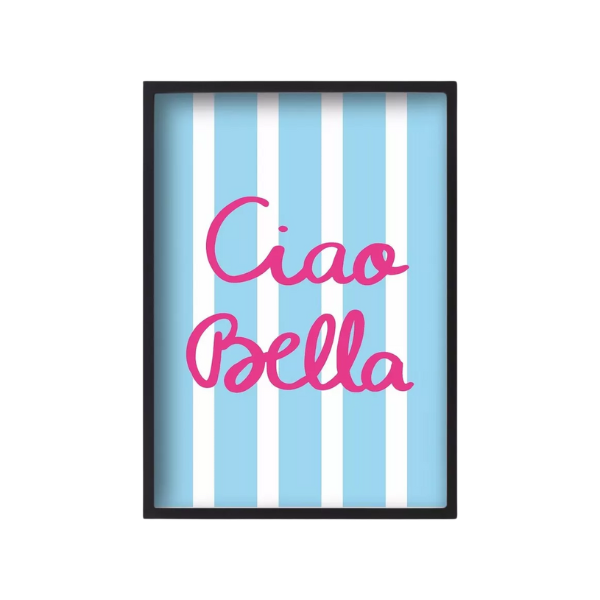 Quartier Libre - Affiche A4 Ciao Bella