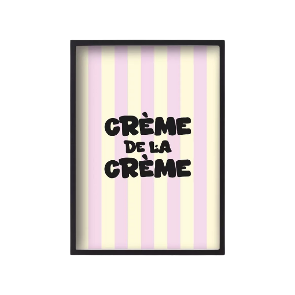 Quartier Libre - Affiche A4 Crème de la Crème