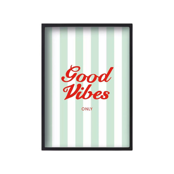 Quartier Libre - Affiche A4 Good Vibes