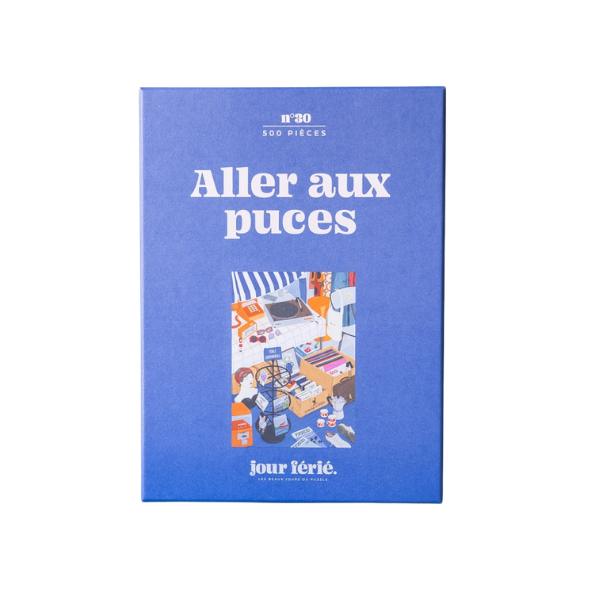 Jour férié - Puzzle 500 pièces - Aller aux puces