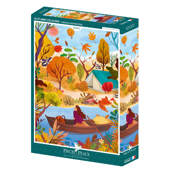 Puzzle Pieces&Peace 1000 Pièces - Couleurs d'Automne