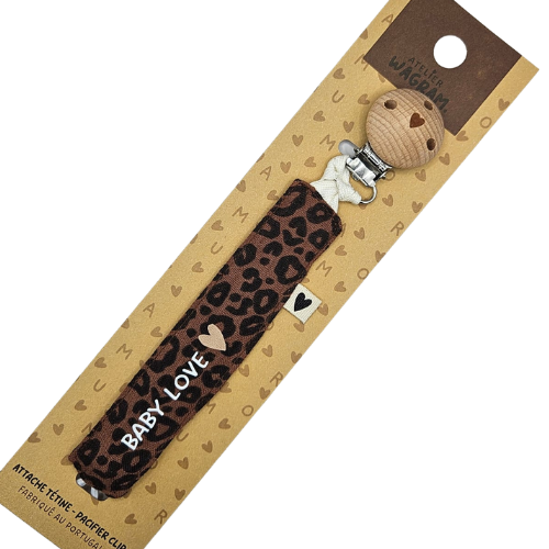 Atelier Wagram - Attache tétine - Baby love