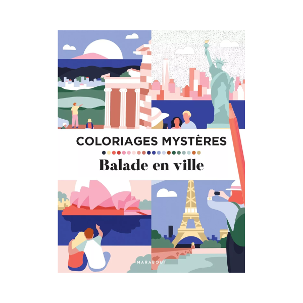 Marabout - Coloriages mystères - Balade en ville