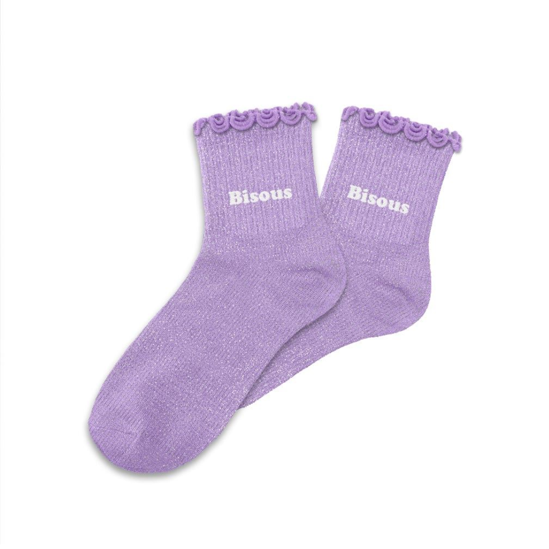 Chaussettes Enfant 6-10ans "Bisous"