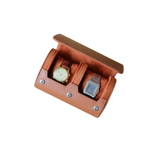 Maison scarlett - Boîte à montres de voyage – 2 emplacements