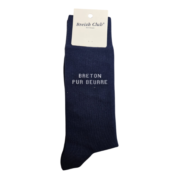 Breizh Club - Chaussette " Breton pur beurre "