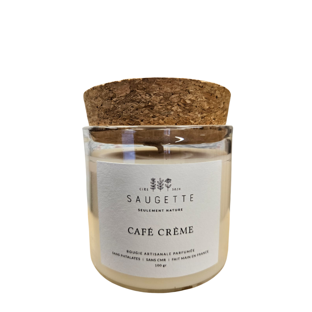 Saugette - Bougies artisanale Café crème
