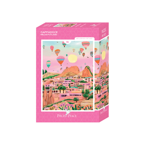 Pièces and Peace - Mini-Puzzle 96 pièces - Cappadoce