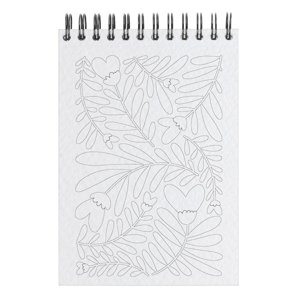 Maison Joliette - Carnet de coloriage A6 - Love
