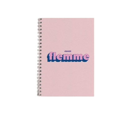 Carnet de Notes A5 - Flemme