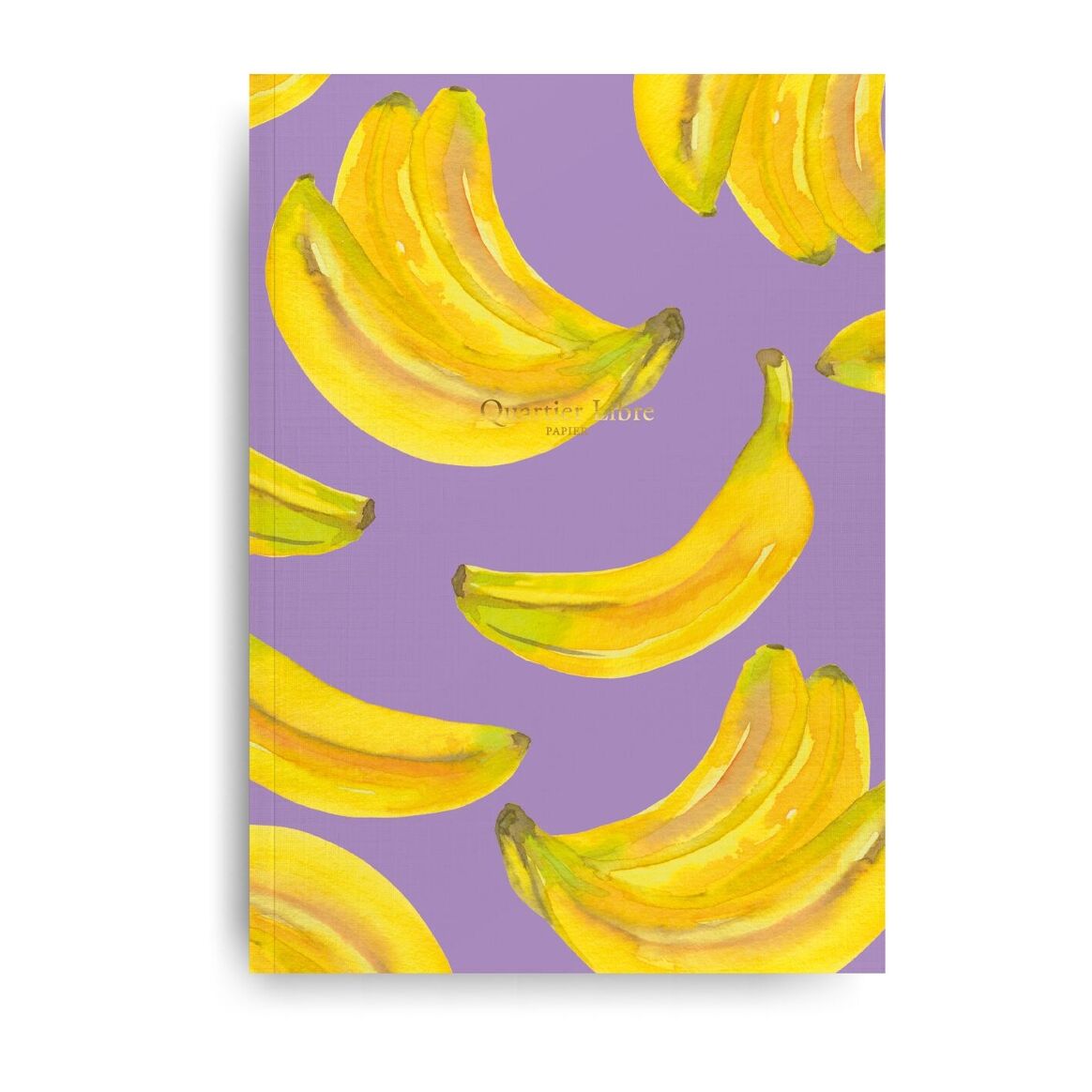 Quartier Libre Carnet A5 - Bananes