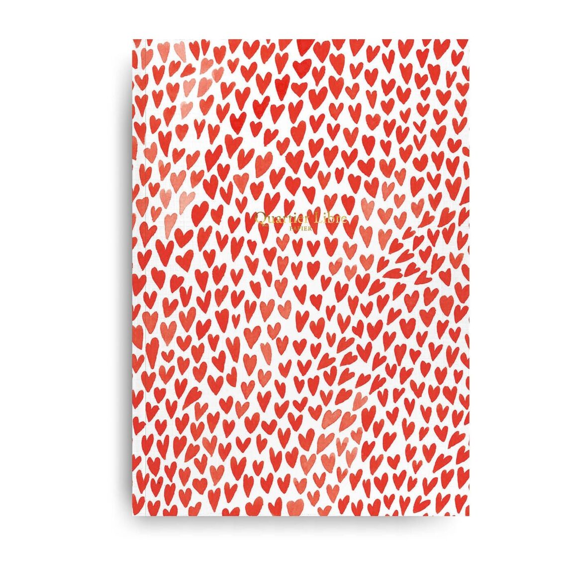 Quartier Libre Carnet A5 - Coeurs