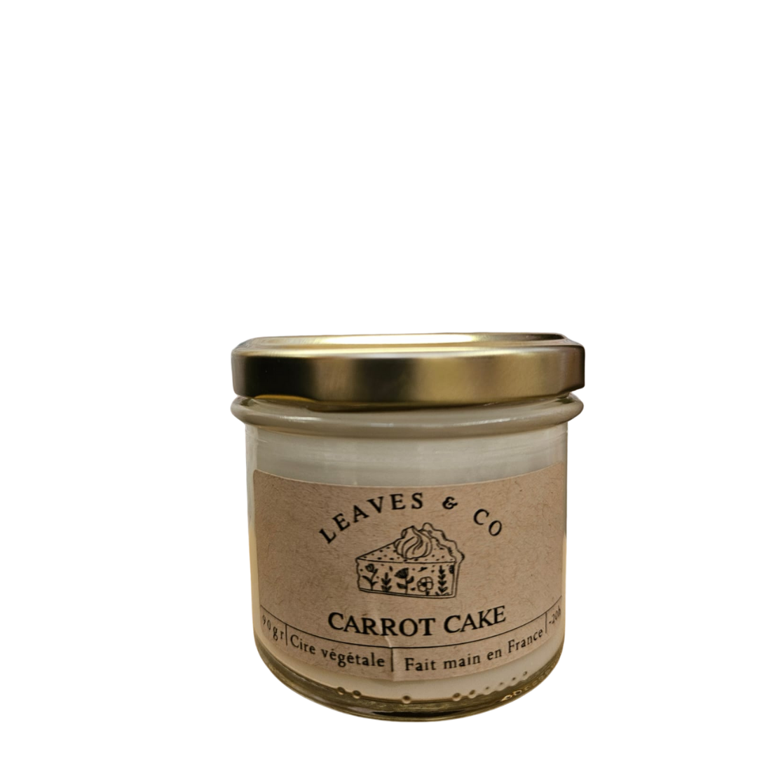 Leaves & Co - Bougies Carrot Cake