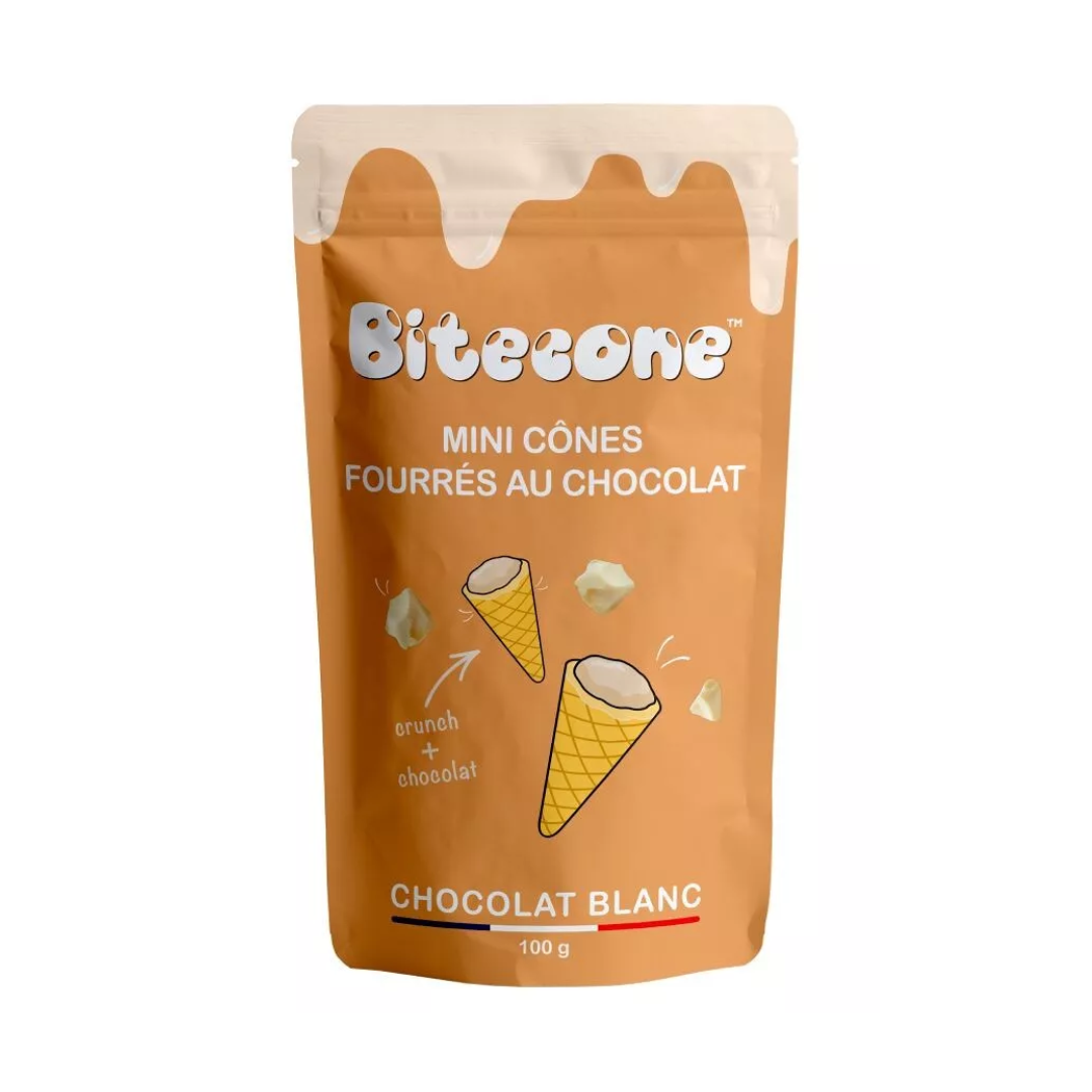 Cornet Bitecone - Chocolat Blanc