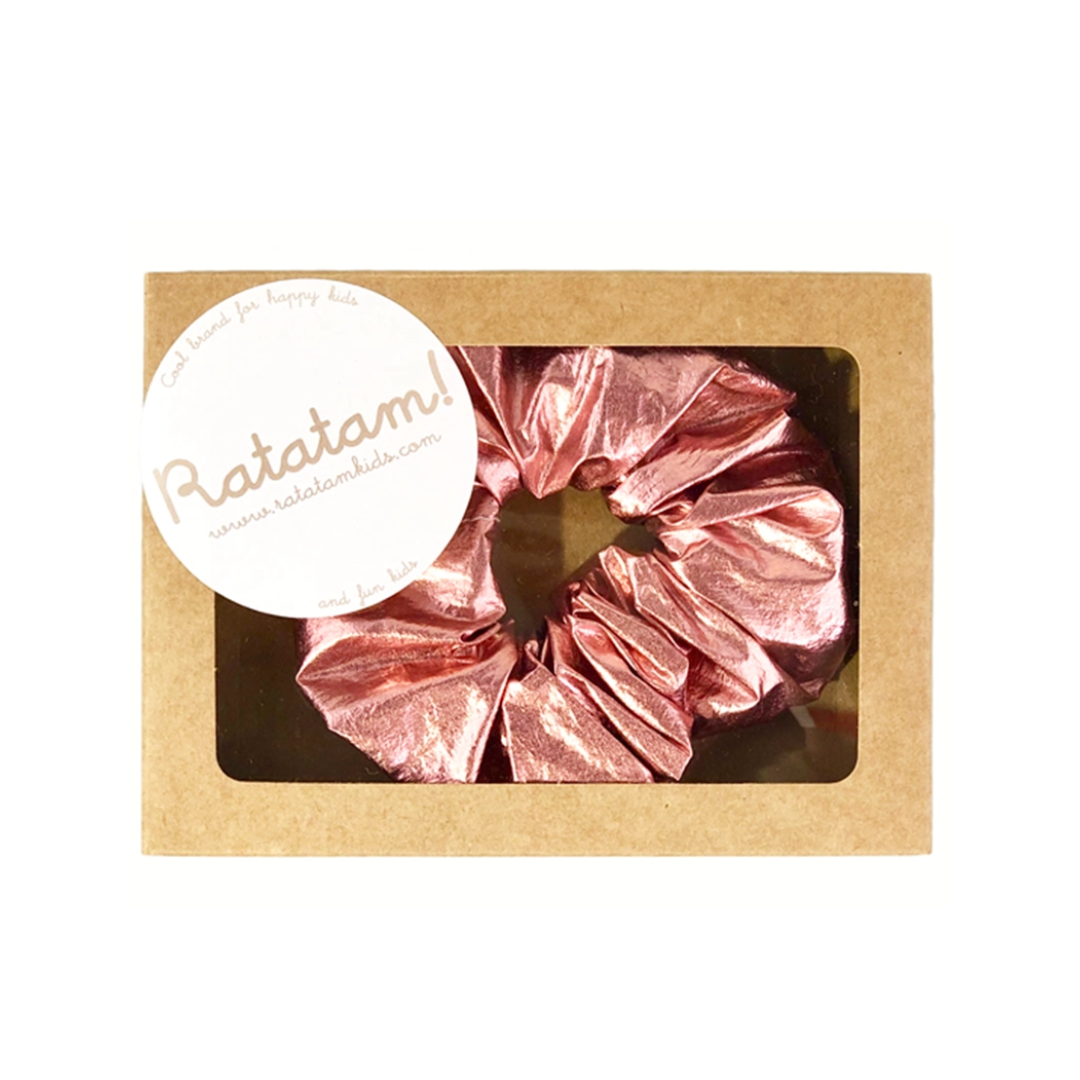 Ratatam - Le chouchou métallique élastique - Rose